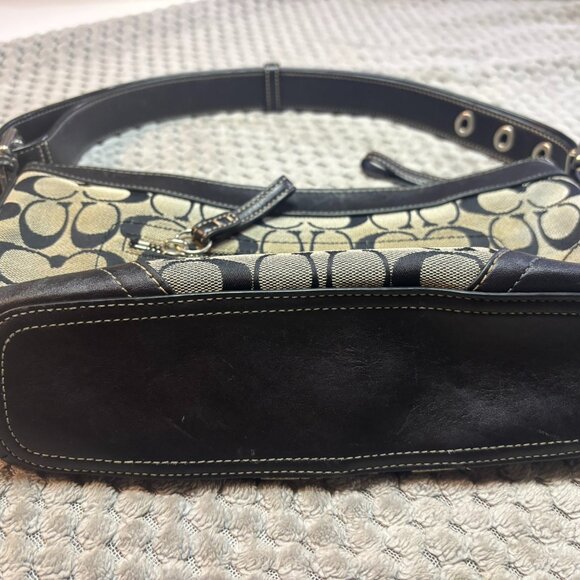 Coach Signature Demi Hobo Shoulder Bag — F12328 - Picture 8 of 8